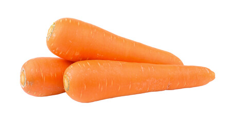 Wall Mural - Carrot isolated on transparent png