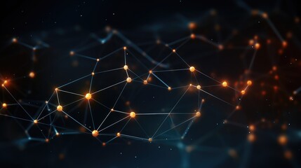 Wall Mural - background with particles