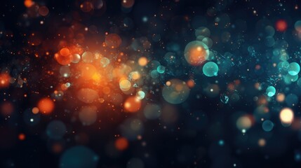 Wall Mural - background with particles