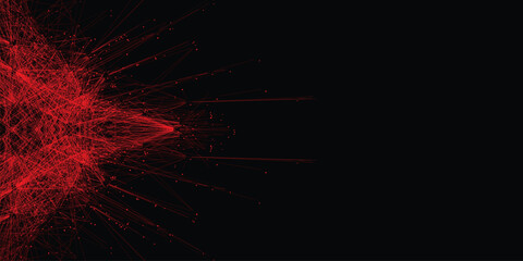 black and red abstract background