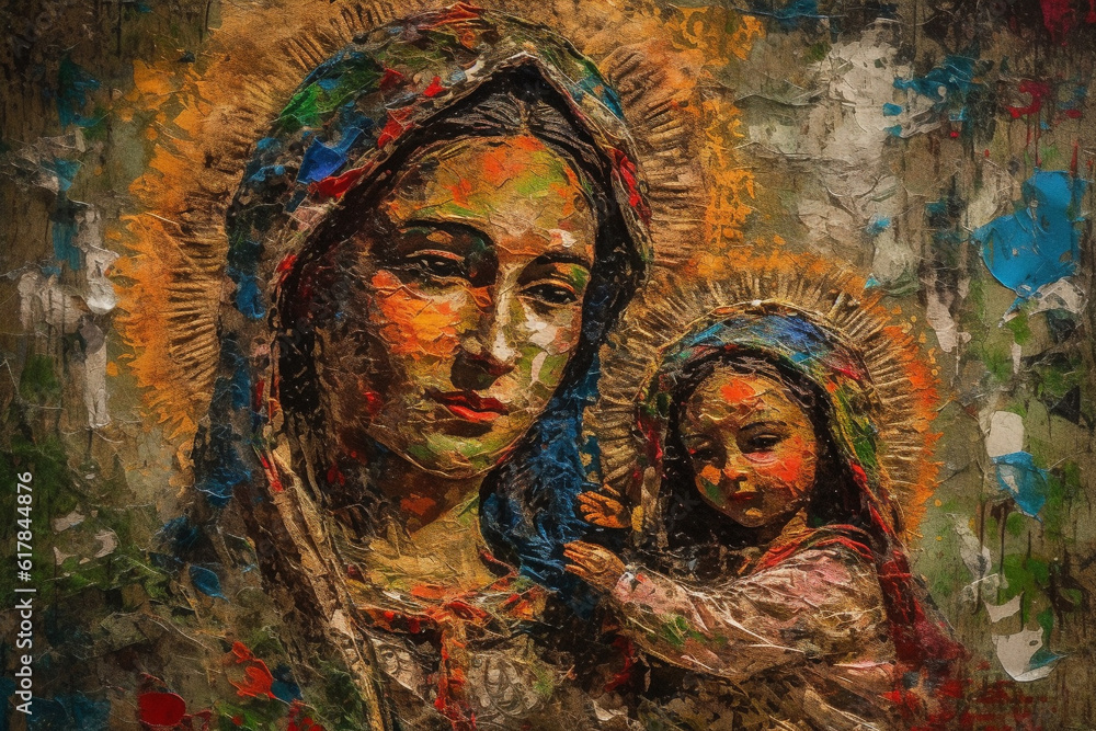 stock-illustration-virgen-del-carmen-blessed-virgin-mary-our-lady