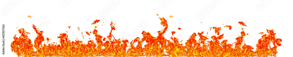 Fire flame on transparent background isolated png.. Stock Illustration ...