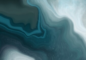 Canvas Print - abstract blue background looks like the sea with white fade