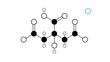 magnesium citrate molecule, structural chemical formula, ball-and-stick model, isolated image e345