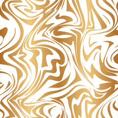 Wall Mural - gold abstract seamless pattern. golden background. repeated marble effect. border fluid stains. repe