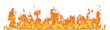 © Prasong Takham - Fire flame on transparent background isolated png..