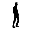 © DLC Studio - person standing silhouette illustration