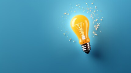 Wall Mural - Spark of Brilliance: Bright Ideas and Innovation
