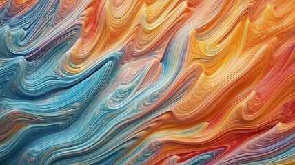 Wall Mural - Colorful abstract wallpaper texture background Ai generated image