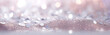 canvas print picture - Glitzern. Glitzerhintergrund in pastellzarten Silber- und Weißtönen defokussiert. Weihnachten, Geburtstag, Feier, blaues, rosafarbenes, rosa leuchtendes Konzept. Generative KI 