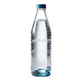 Fototapeta Do akwarium - water bottle isolated on transparent background