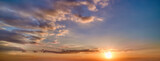 Fototapeta Zachód słońca - Colorful Tropical Sunrises and Sunsets - OcuDrone Aerial Sky Images