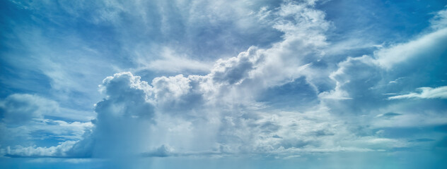 Wall Mural - dramatic tropical skies - ocudrone aerial sky images