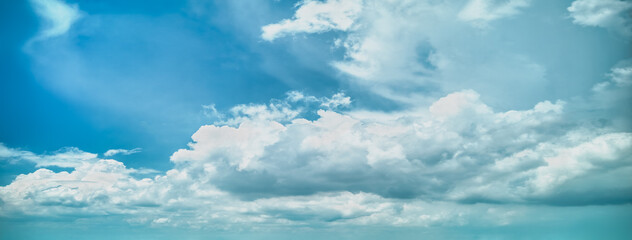 Wall Mural - beautiful blue tropical skies - ocudrone aerial sky images