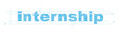 © Web Buttons Inc - INTERNSHIP blue vector draft text banner