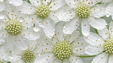 Background Of  Queen Annes Lace , HD, Decorate With Water Drops, Background Wallpaper, Desktop Wallpaper , Generative Ai