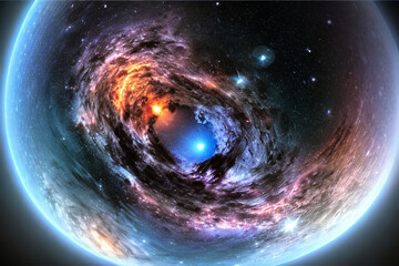 Wall Mural - space background