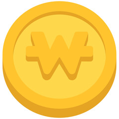 Wall Mural - coin icon