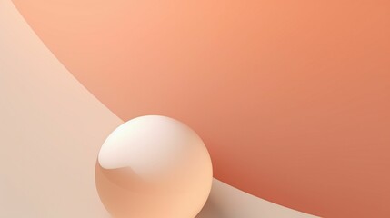 Wall Mural - ai-generated beautiful abstract and minimalistic beige background