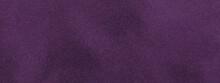Texture Of Velvet Matte Dark Purple Background, Macro. Suede Fabric With Violet Pattern. Lavender Backdrop,