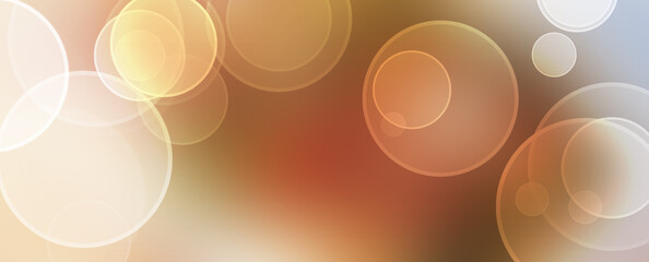 Wall Mural - abstract background with circles