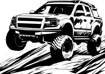 Poster - off road vehicle