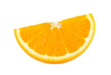 Orange Slice On Transparent Png