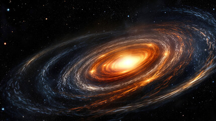 Vast starfield. Generative AI