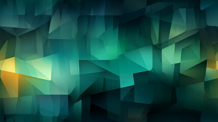 Wall Mural - Abstract Geometric emerald style texture seamless pattern background