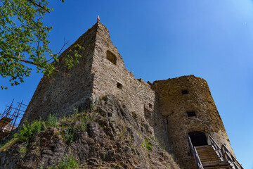 Wall Mural - Ruins of Revistye (Reviste) castle in Slovakia