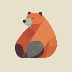 Vector illustration of teddy bear