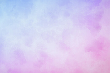 Poster - Abstract art pink and blue watercolor stains background for design templates invitation card