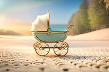 Baby Carriage In The Park