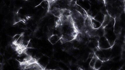 Poster - Illustrative animation of cosmic explosion in black tones for backgrounds