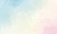 Soft Watercolor Background Vector