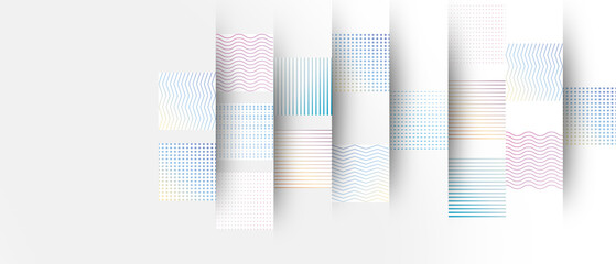 abstract blue and pink square line stripe pattern background