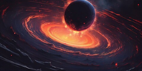 Wall Mural - star birth wallpaper artistic