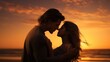 © 4kclips - Couple in Love kissing each other - people photography
