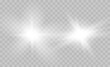 © exvanesko - Vector transparent sun light special lens flare light effect.