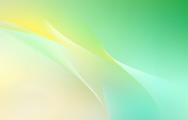 Energetic and Dynamic Abstract Wallpaper: Vibrant Green and Yellow Design.