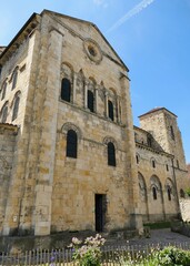 Wall Mural - 
La façade du transept nord de l’église Saint-Etienne à Nevers
