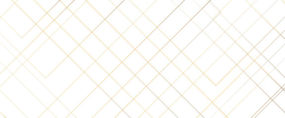 Modern minimal and clean white gold background with realistic line wave geometric circle shape, abstract white and gold colors with lines pattern texture business background.	