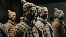 Terracotta Warriors Honor Ancient Chinese Culture And History Generated By AI