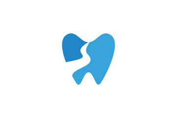 Wall Mural - Dentist dental teeth logo vector design