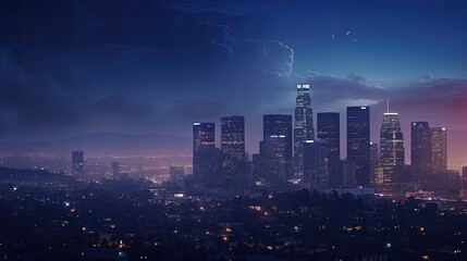 Wall Mural - amazing photo of Los Angeles