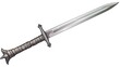 sword on a white background