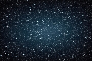 Wall Mural - stunning cluster of stars shining brightly in the dark night sky