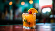 © Jeronimo Ramos - Fresh cocktail with citrus fruit and mint leaf generated by AI