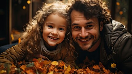 Wall Mural - parent and child