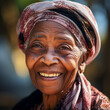 © Haydiddle - Mature black woman with friendly smile